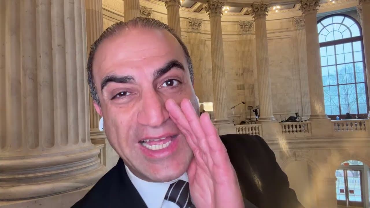 لایو با آرش از کنگره آمریکا - مقوا سخن گفت! تنگه هرمز را ببندید!